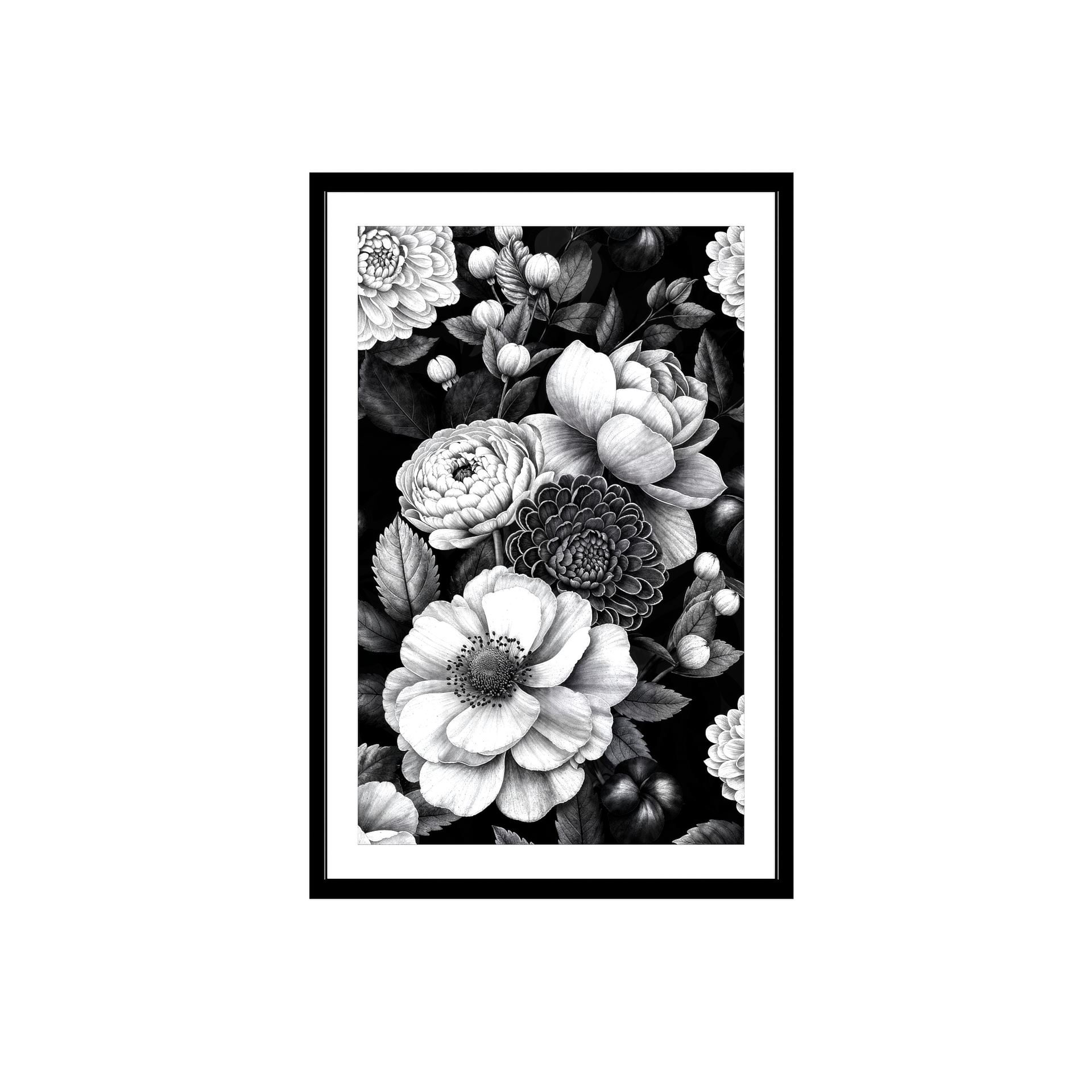 Floral Noir III