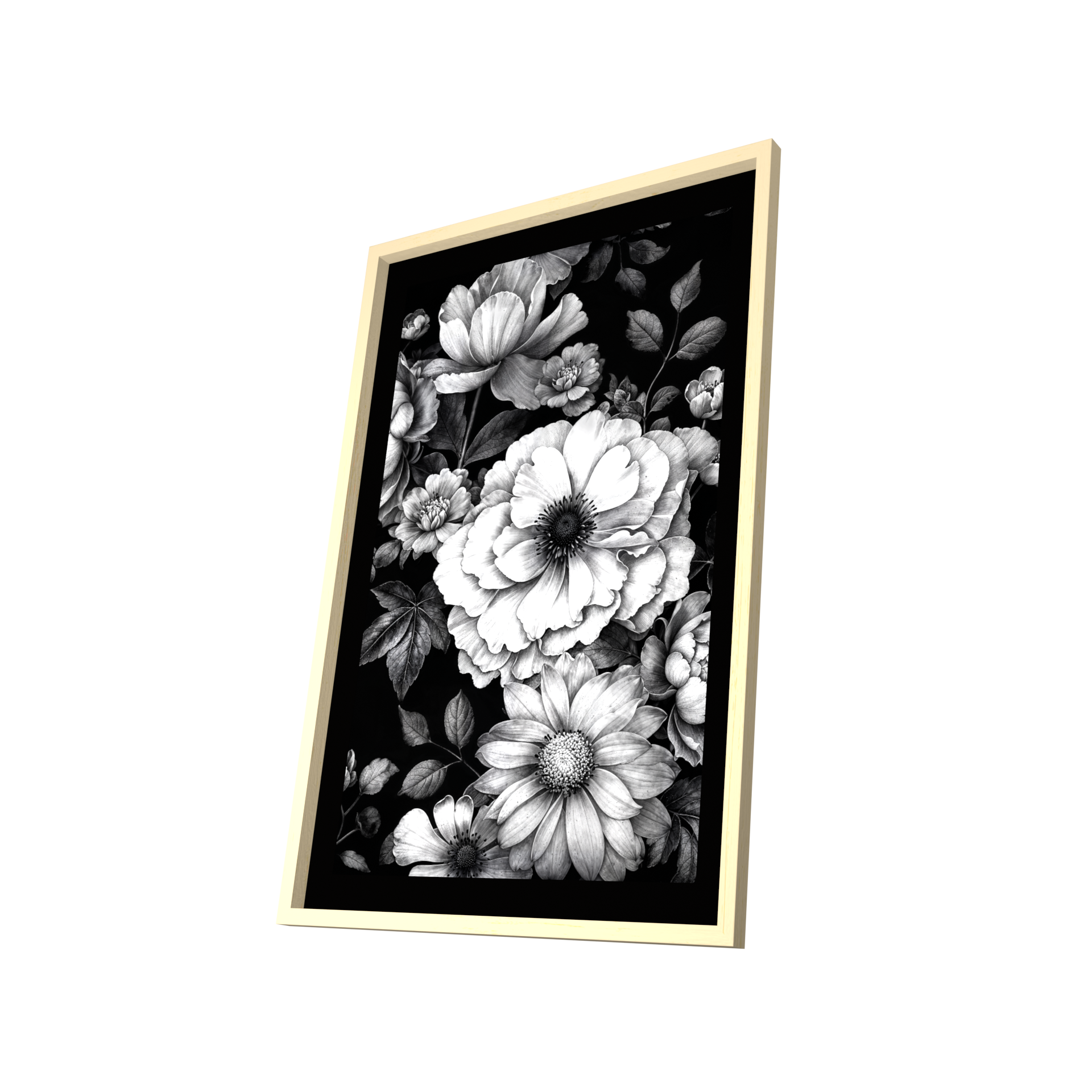 Floral Noir I