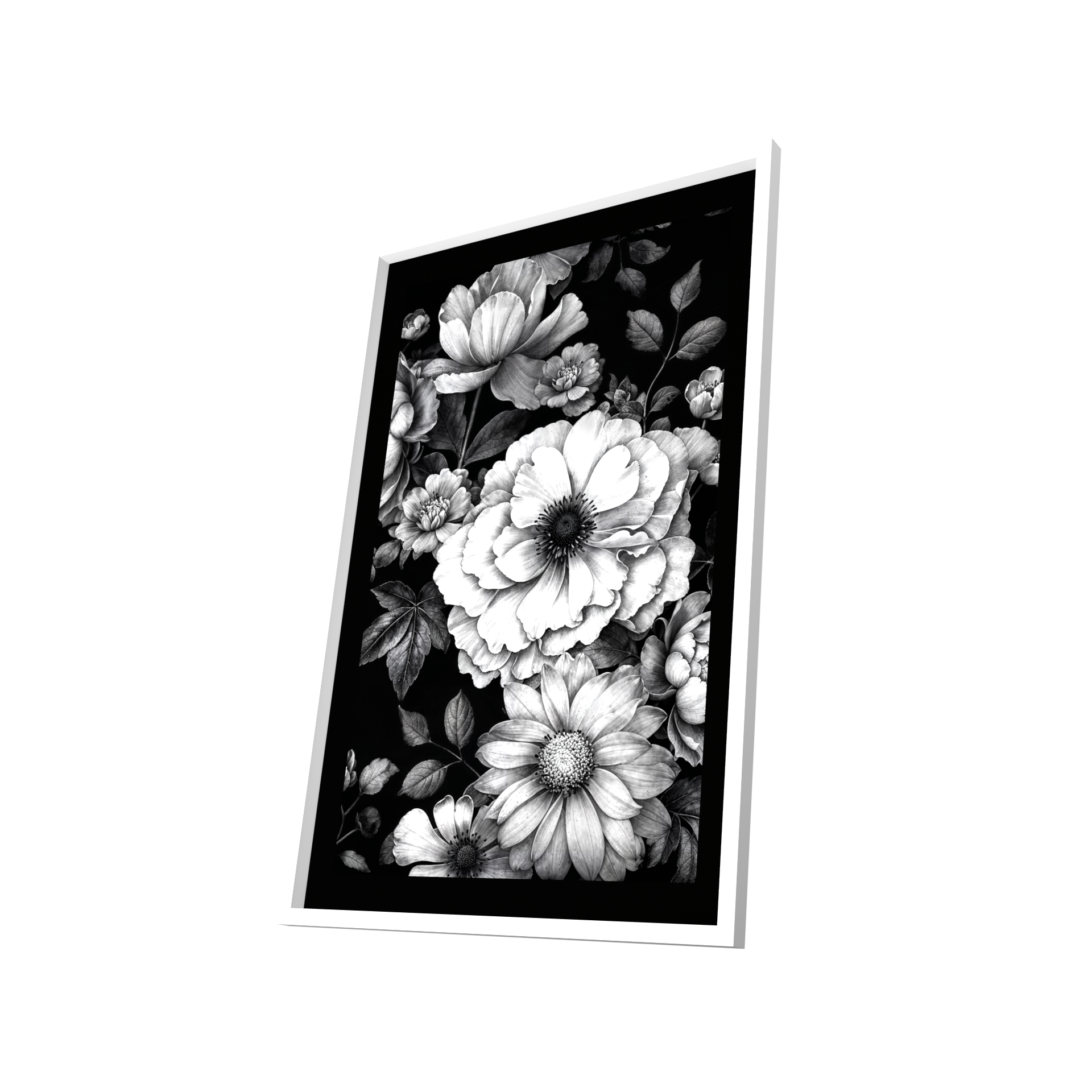 Floral Noir I